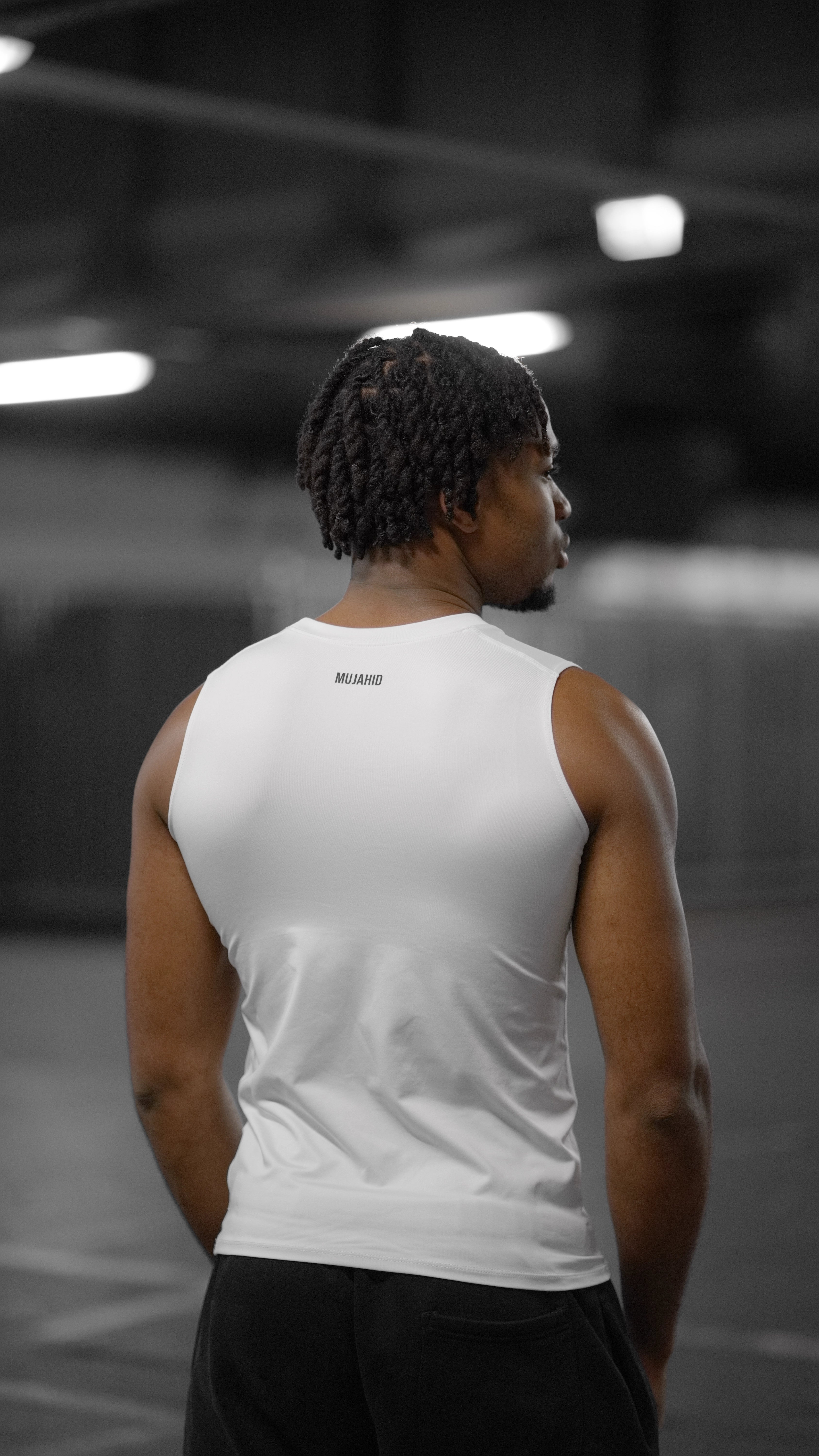 Faith Over Fear Compression Tanktop Sleeveless