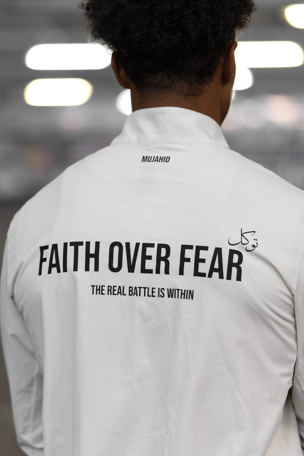 Faith Over Fear Trainingsjacke Windbreaker