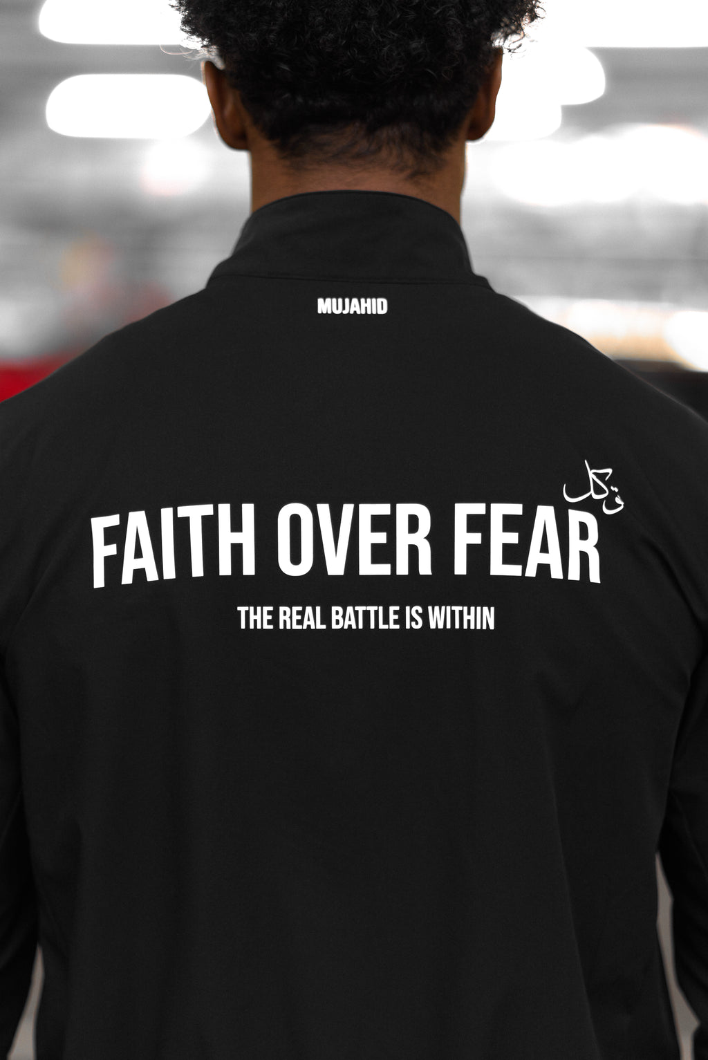 Faith Over Fear Trainingsjacke Windbreaker