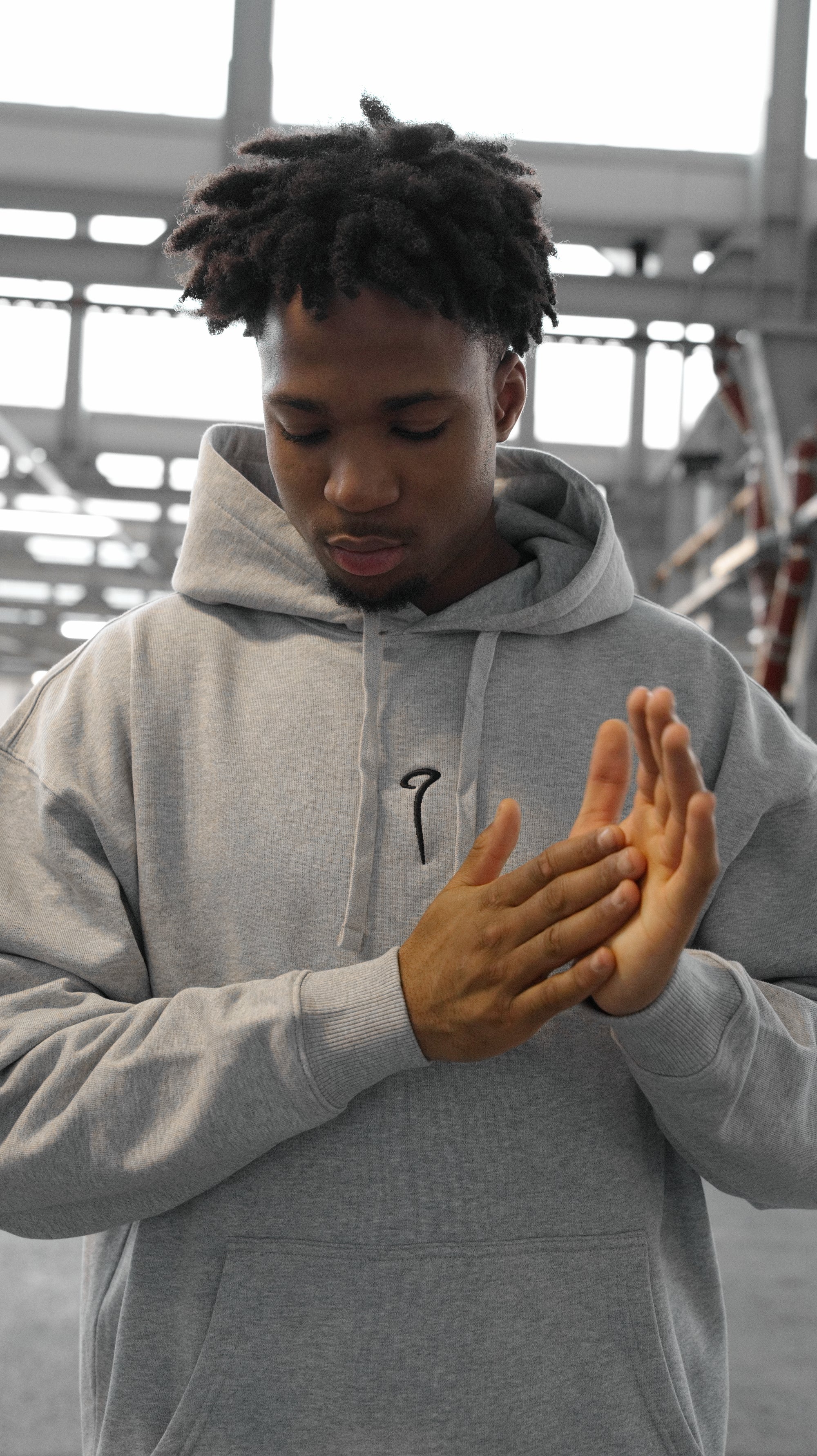 Power by Sabr Oversized Hoodie